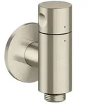 hansgrohe AXOR One Wandanschluss Stop 48781820 mit Absperrventil, brushed nickel