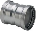 Viega Sanpress Inox XL-Muffe 578084 64 mm, Stahl nichtrostend, SC-Contur