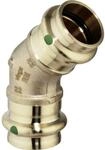 Viega Sanpress Bogen 111670 28 mm, 45&deg;, mit SC-Contur, Rotguss oder...