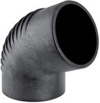 Geberit Silent db20 Bogen 308670141 DN 90, 67Grad, Schenkel lang