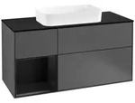 Villeroy und Boch Finion Waschtischunterschrank F292PDGK 120cm, Abdeckplatte...
