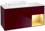 Villeroy und Boch Finion Waschtischunterschrank F691HFHB 120x60,3x50,1cm, Regal