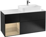 Villeroy und Boch Finion Waschtischunterschrank F391PCPD 120cm, Abdeckplatte...