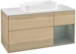 Villeroy und Boch Finion Waschtischunterschrank F301GMPC 120cm, Abdeckplatte...