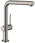 hansgrohe Talis M54 Sp&uuml;ltischarmatur 72845340 mit Ausziehauslauf, 1jet, 4,9...