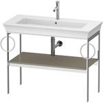 Duravit White Tulip Waschtisch-Konsole WT4547BH2H2 98,4 x 45 cm, Steingrau...