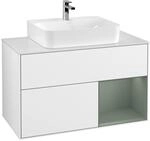 Villeroy und Boch Finion Waschtischunterschrank F121GMGF 100cm, Abdeckplatte...