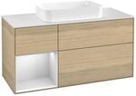 Villeroy und Boch Finion Waschtischunterschrank F291MTPC 120cm, Abdeckplatte...