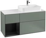Villeroy und Boch Finion Waschtischunterschrank F391PDGM 120cm, Abdeckplatte...