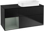 Villeroy und Boch Finion Waschtischunterschrank F682GMPD 120x60,3x50,1cm, Regal...