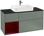 Villeroy und Boch Finion Waschtischunterschrank F412HBGM 120cm, Abdeckplatte...