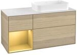 Villeroy und Boch Finion Waschtischunterschrank F271HFPC 120cm, Abdeckplatte...