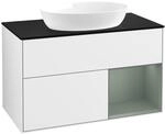 Villeroy und Boch Finion Waschtischunterschrank FA22GMGF 100cm, Abdeckplatte...