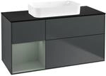Villeroy und Boch Finion Waschtischunterschrank F702GMHG 120x60,3x50,1cm, Regal...