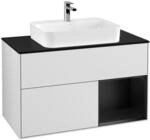 Villeroy und Boch Finion Waschtischunterschrank F372PDMT 100cm, Abdeckplatte...