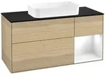 Villeroy und Boch Finion Waschtischunterschrank F712GFPC 120x60,3x50,1cm, Regal