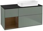 Villeroy und Boch Finion Waschtischunterschrank F682GNGM 120x60,3x50,1cm, Regal...