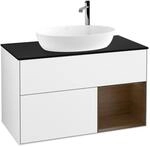 Villeroy und Boch Finion Waschtischunterschrank F902GNGF 100cm, Abdeckplatte...