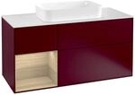 Villeroy und Boch Finion Waschtischunterschrank F291PCHB 120cm, Abdeckplatte...