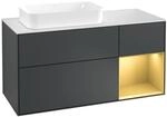 Villeroy und Boch Finion Waschtischunterschrank F281HFHG 120cm, Abdeckplatte...