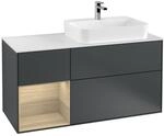 Villeroy und Boch Finion Waschtischunterschrank F391PCHG 120cm, Abdeckplatte...