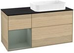 Villeroy und Boch Finion Waschtischunterschrank F682GMPC 120x60,3x50,1cm, Regal...