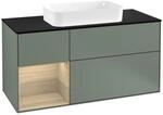 Villeroy und Boch Finion Waschtischunterschrank F292PCGM 120cm, Abdeckplatte...