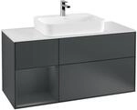 Villeroy und Boch Finion Waschtischunterschrank F411HGHG 120cm, Abdeckplatte...