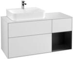 Villeroy und Boch Finion Waschtischunterschrank F151PDMT 120cm, Abdeckplatte...