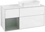 Villeroy und Boch Finion Waschtischunterschrank F681GMGF 120x60,3x50,1cm, Regal...