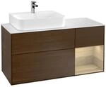 Villeroy und Boch Finion Waschtischunterschrank F151PCGN 120cm, Abdeckplatte...