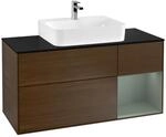 Villeroy und Boch Finion Waschtischunterschrank F172GMGN 120cm, Abdeckplatte...