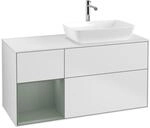 Villeroy und Boch Finion Waschtischunterschrank F801GMMT 120cm, Abdeckplatte...