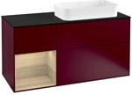 Villeroy und Boch Finion Waschtischunterschrank F272PCHB 120cm, Abdeckplatte...