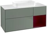 Villeroy und Boch Finion Waschtischunterschrank F711HBGM 120x60,3x50,1cm, Regal
