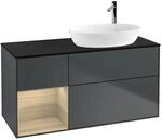 Villeroy und Boch Finion Waschtischunterschrank F922PCHG 120cm, Abdeckplatte...