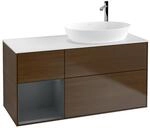 Villeroy und Boch Finion Waschtischunterschrank F921HGGN 120cm, Abdeckplatte...