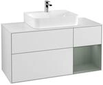 Villeroy und Boch Finion Waschtischunterschrank F171GMMT 120cm, Abdeckplatte...