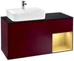 Villeroy und Boch Finion Waschtischunterschrank F152HFHB 120cm, Abdeckplatte...