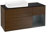 Villeroy und Boch Finion Waschtischunterschrank F282HGGN 120cm, Abdeckplatte...