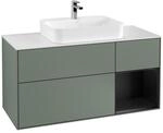 Villeroy und Boch Finion Waschtischunterschrank F421PDGM 120cm, Abdeckplatte...