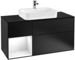Villeroy und Boch Finion Waschtischunterschrank F412GFPD 120cm, Abdeckplatte...