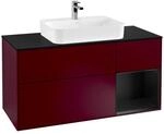 Villeroy und Boch Finion Waschtischunterschrank F422PDHB 120cm, Abdeckplatte...