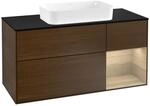 Villeroy und Boch Finion Waschtischunterschrank F302PCGN 120cm, Abdeckplatte...