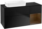 Villeroy und Boch Finion Waschtischunterschrank F692GNPD 120x60,3x50,1cm, Regal