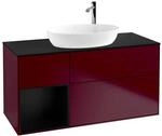 Villeroy und Boch Finion Waschtischunterschrank F942PDHB 120cm, Abdeckplatte...