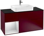 Villeroy und Boch Finion Waschtischunterschrank F412MTHB 120cm, Abdeckplatte...