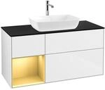 Villeroy und Boch Finion Waschtischunterschrank F822HFGF 120cm, Abdeckplatte...
