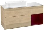 Villeroy und Boch Finion Waschtischunterschrank F691HBPC 120x60,3x50,1cm, Regal