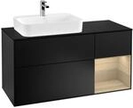 Villeroy und Boch Finion Waschtischunterschrank F402PCPD 120cm, Abdeckplatte...